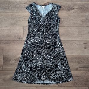 Vintage Selina Studio Black & White Dress